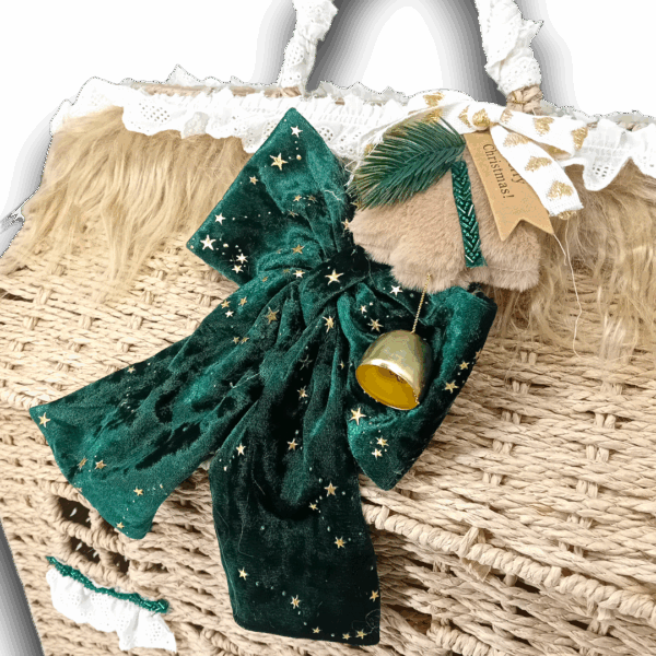 Χριστουγεννιάτικο διακοσμητικό σπίτι - καλάθι!