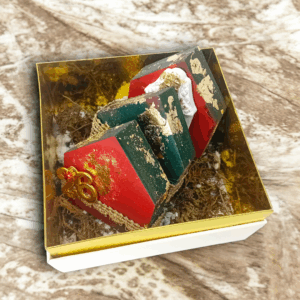 Γούρι 2026 σετ 3 ξύλινα σπιτάκια!