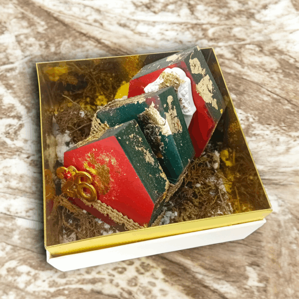 Γούρι 2026 σετ 3 ξύλινα σπιτάκια!