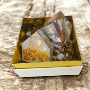 Γούρι 2026 σετ 3 ξύλινα σπιτάκια!