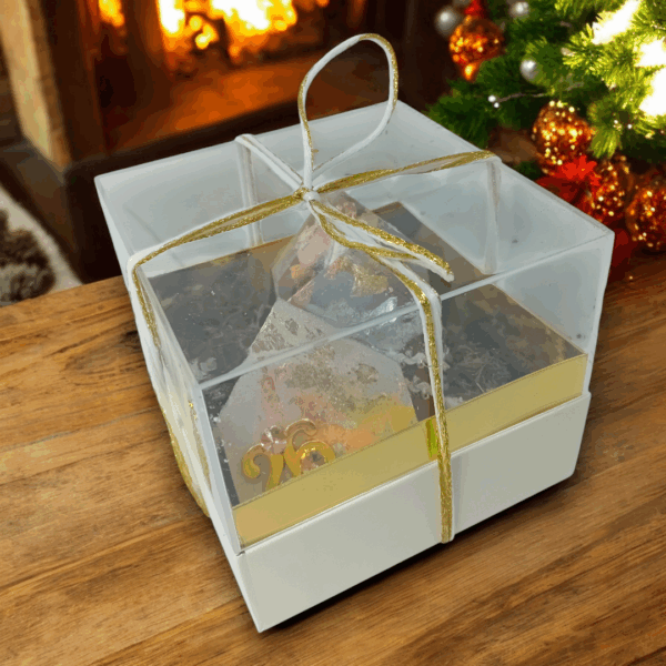 Γούρι 2026 σετ 3 ξύλινα σπιτάκια!