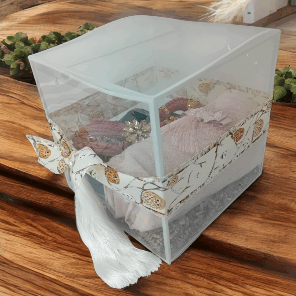 Premium σετ δώρου με γούρι, πετσέτα & wax melts!