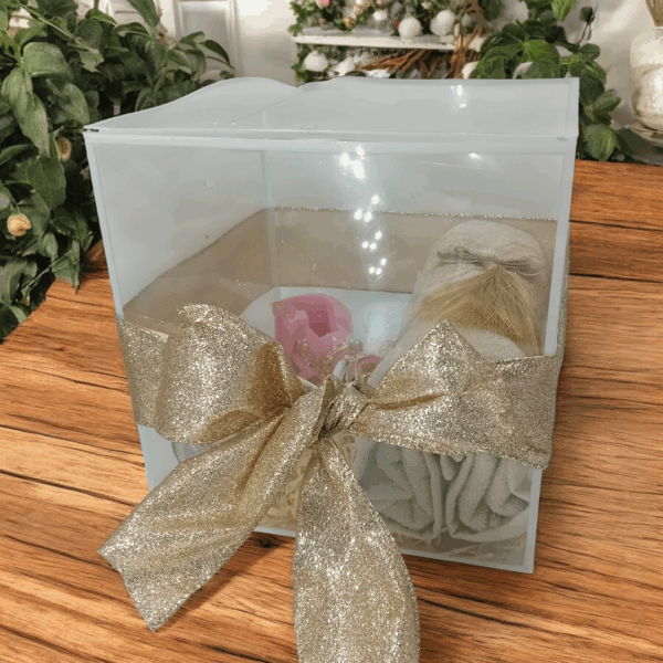Premium σετ δώρου με γούρι, πετσέτα & wax melts!