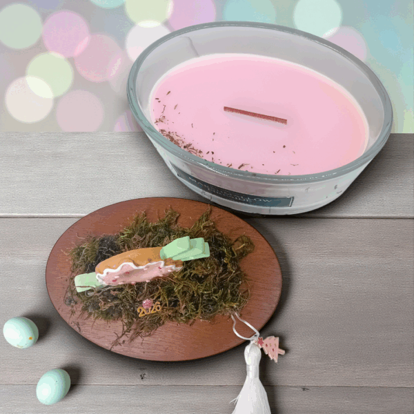 Αρωματικό χριστουγεννιάτικο κερί - γούρι 2026!