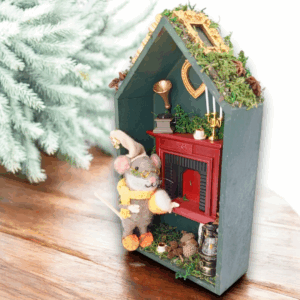 Χριστουγεννιάτικο διακοσμητικό σπίτι!