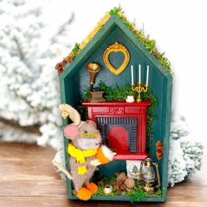 Χριστουγεννιάτικο διακοσμητικό σπίτι!