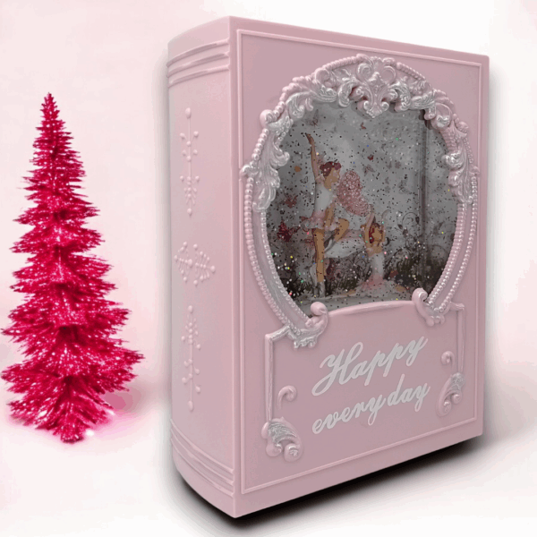 Φωτιζόμενο μουσικό κουτί βιβλίο Μπαλαρίνες!