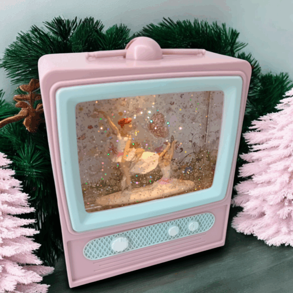 Φωτιζόμενο μουσικό κουτί τηλεόραση Μπαλαρίνες!
