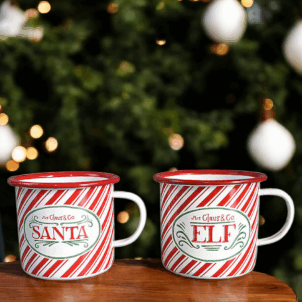 Χριστουγεννιάτικες κούπες σετ των 2τεμαχίων!