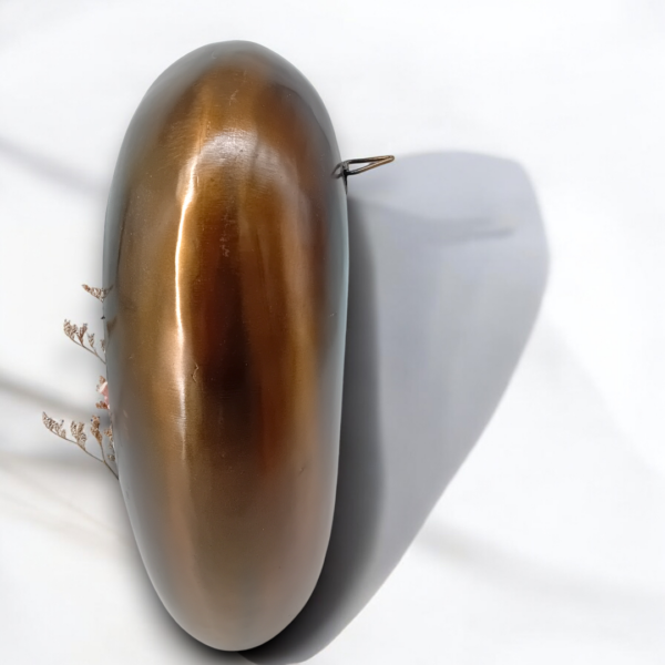 Σύνθεση σε μεταλλικό κηροπήγιο με κερι & αποξηραμένα λουλούδια!