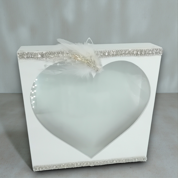 Στεφανοθήκη χειροποίητη με κρύσταλλα!