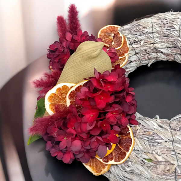 Επιτραπέζιο στεφάνι με διακοσμητική σύνθεση!