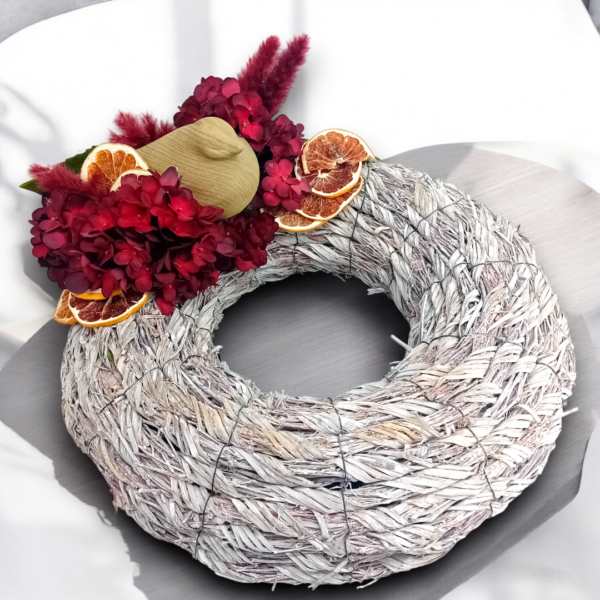 Επιτραπέζιο στεφάνι με διακοσμητική σύνθεση!
