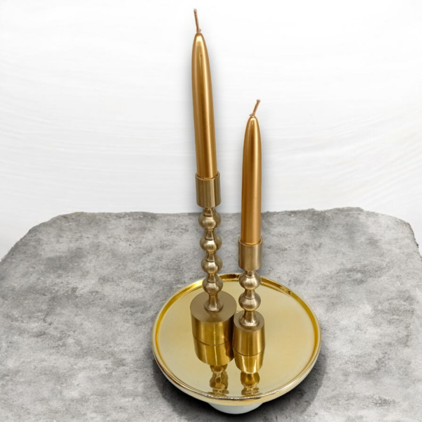 Διακοσμητική σύνθεση με κηροπηγια!