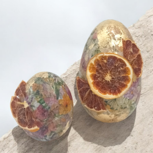 Διακοσμητικά ξύλινα μασίφ αυγά!