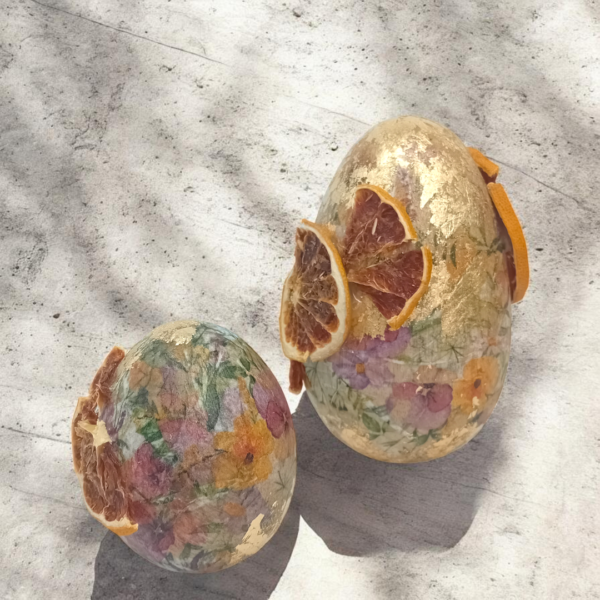 Διακοσμητικά ξύλινα μασίφ αυγά!