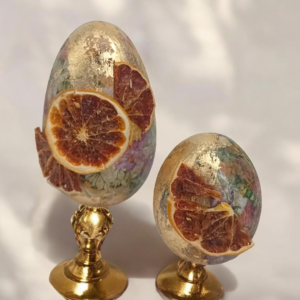 Διακοσμητικά ξύλινα μασίφ αυγά!