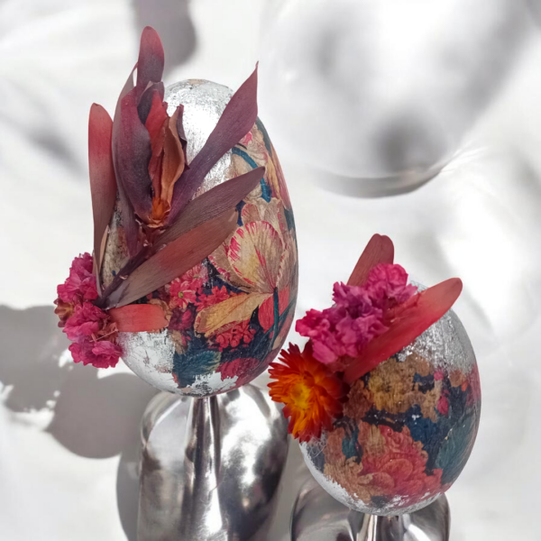 Διακοσμητικά ξύλινα μασίφ αυγά!