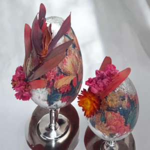 Διακοσμητικά ξύλινα μασίφ αυγά!