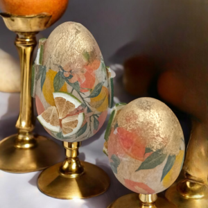 Διακοσμητικά ξύλινα μασίφ αυγά!