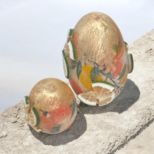 Διακοσμητικά ξύλινα μασίφ αυγά!