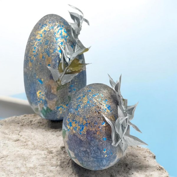 Διακοσμητικά ξύλινα μασίφ αυγά!