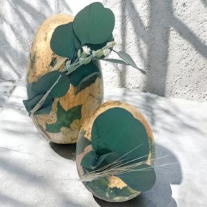 Διακοσμητικά ξύλινα μασίφ αυγά!