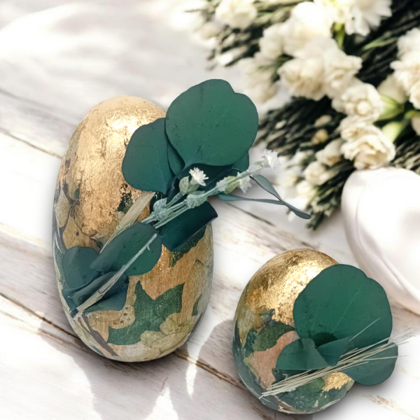 Διακοσμητικά ξύλινα μασίφ αυγά!