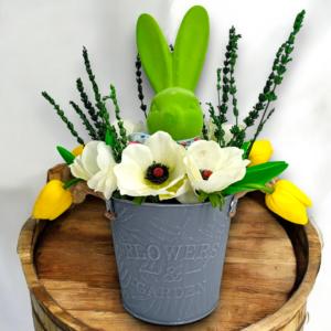 Διακοσμητικό για το Πάσχα με κεραμικό κούνελο!