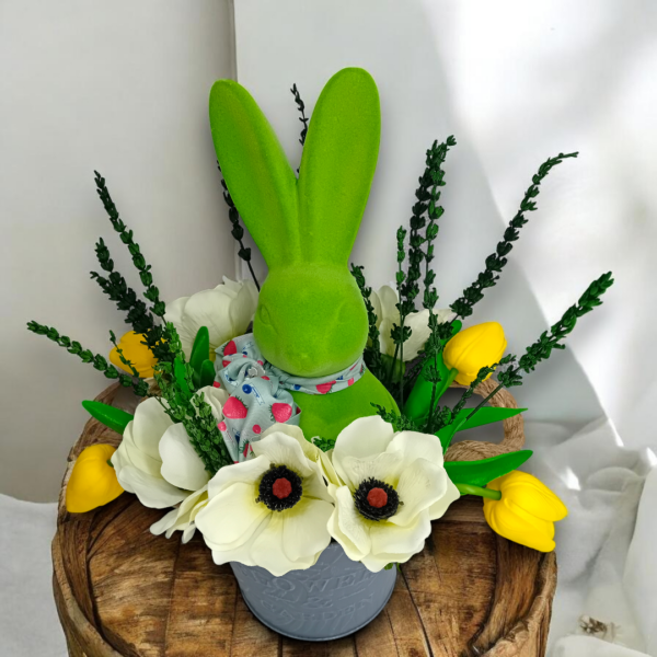 Διακοσμητικό για το Πάσχα με κεραμικό κούνελο!