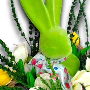 Διακοσμητικό για το Πάσχα με κεραμικό κούνελο!