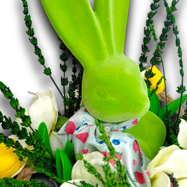 Διακοσμητικό για το Πάσχα με κεραμικό κούνελο!