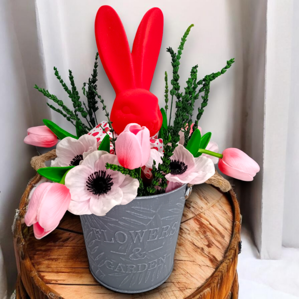 Διακοσμητικό για το Πάσχα με κεραμικό κούνελο!