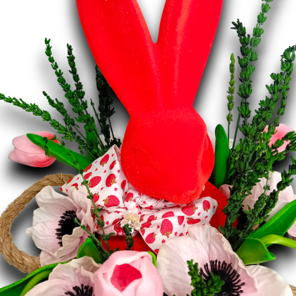 Διακοσμητικό για το Πάσχα με κεραμικό κούνελο!