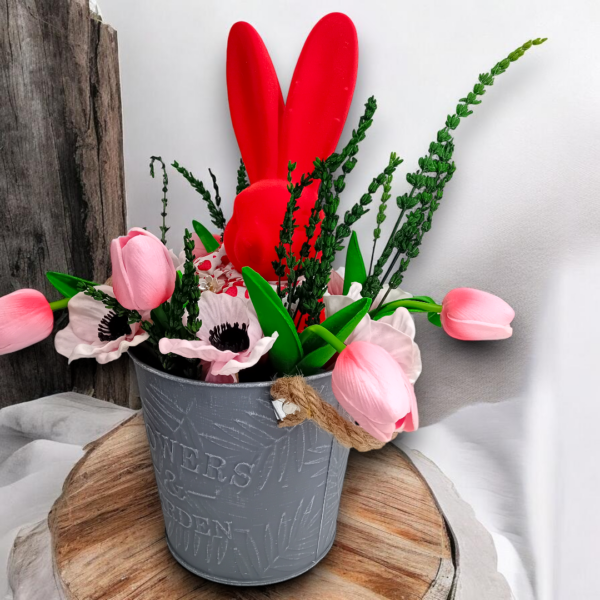 Διακοσμητικό για το Πάσχα με κεραμικό κούνελο!