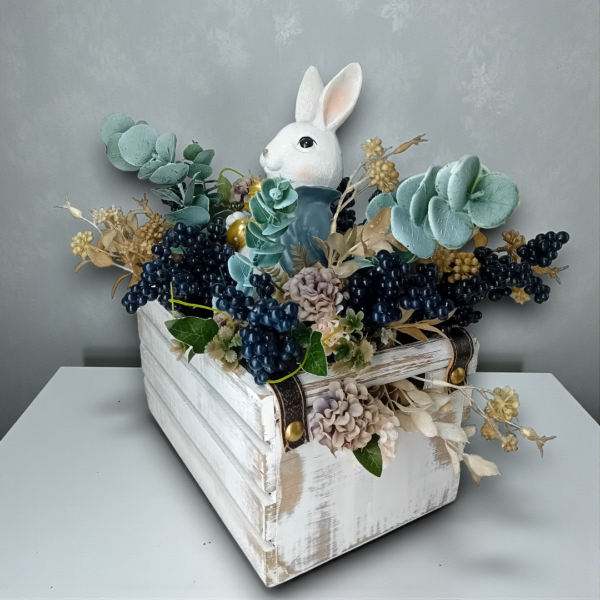 Διακοσμητική σύνθεση σε ξύλινο παλαιωμένο τελάρο!