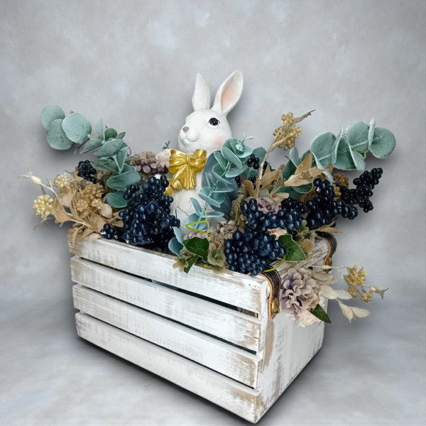 Διακοσμητική σύνθεση σε ξύλινο παλαιωμένο τελάρο!