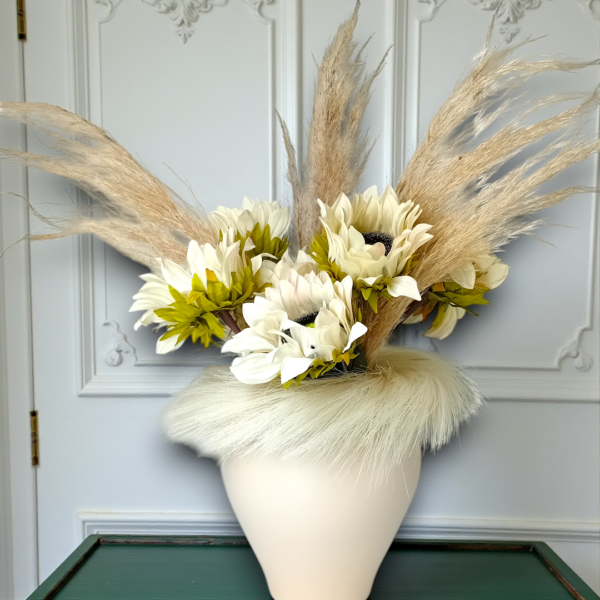 Διακοσμητική σύνθεση με pampas!