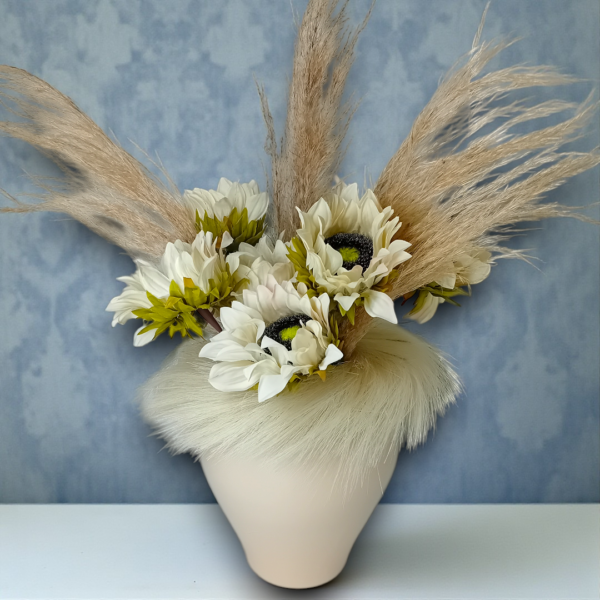 Διακοσμητική σύνθεση με pampas!