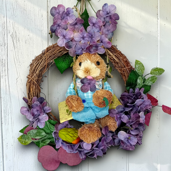 Διακοσμητικό χειροποίητο ξύλινο στεφάνι!