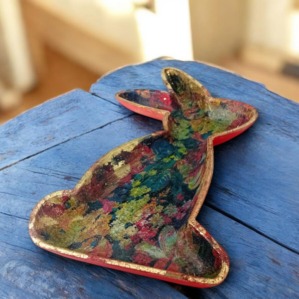 Δίσκος ξύλινος σε σχήμα κουνελιού!