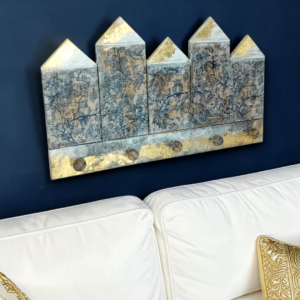 Κρεμάστρα τοίχου ξύλινη 100% χειροποίητη!