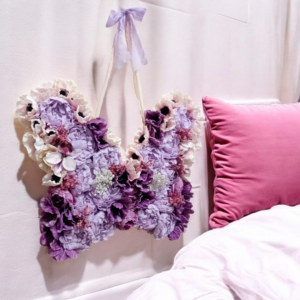 Χειροποίητο επιτοίχιο διακοσμητικό με λουλούδια!