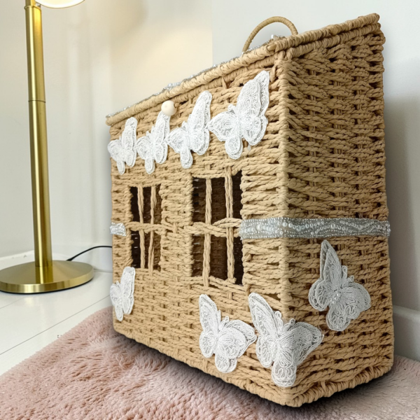 Διακοσμητικό καλάθι σε σχήμα σπιτιού!