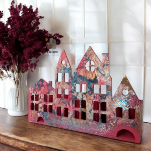 Κουτί αποθήκευσης σε σχήμα σπιτιών!