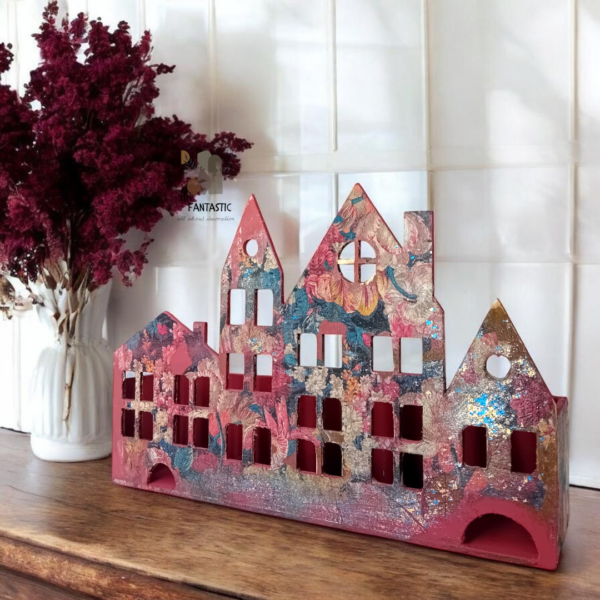 Κουτί αποθήκευσης σε σχήμα σπιτιών!