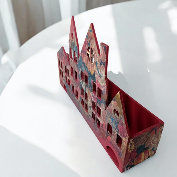 Κουτί αποθήκευσης σε σχήμα σπιτιών!