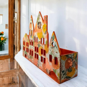 Κουτί αποθήκευσης σε σχήμα σπιτιών!