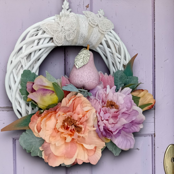 Χειροποίητο διακοσμητικό στεφάνι!