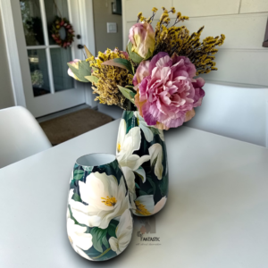 Μεταλλικά ανθοδοχεία με αποξηραμένα λουλούδια!